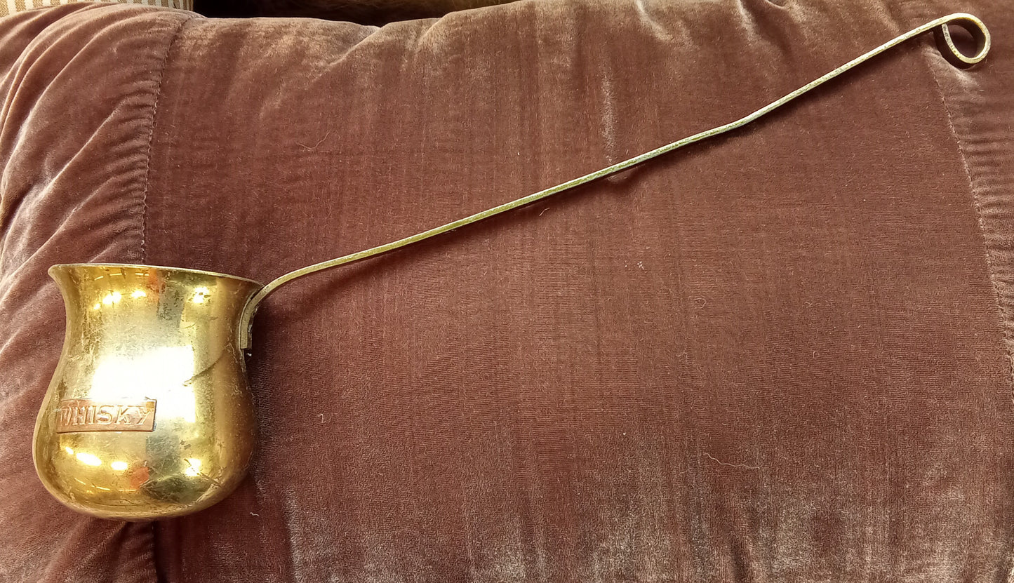 Vintage Brass Spirit Measure Ladels - Whiskey, Brandy, Rum
