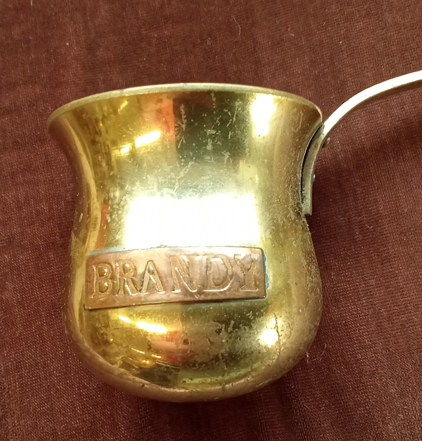 Vintage Brass Spirit Measure Ladels - Whiskey, Brandy, Rum