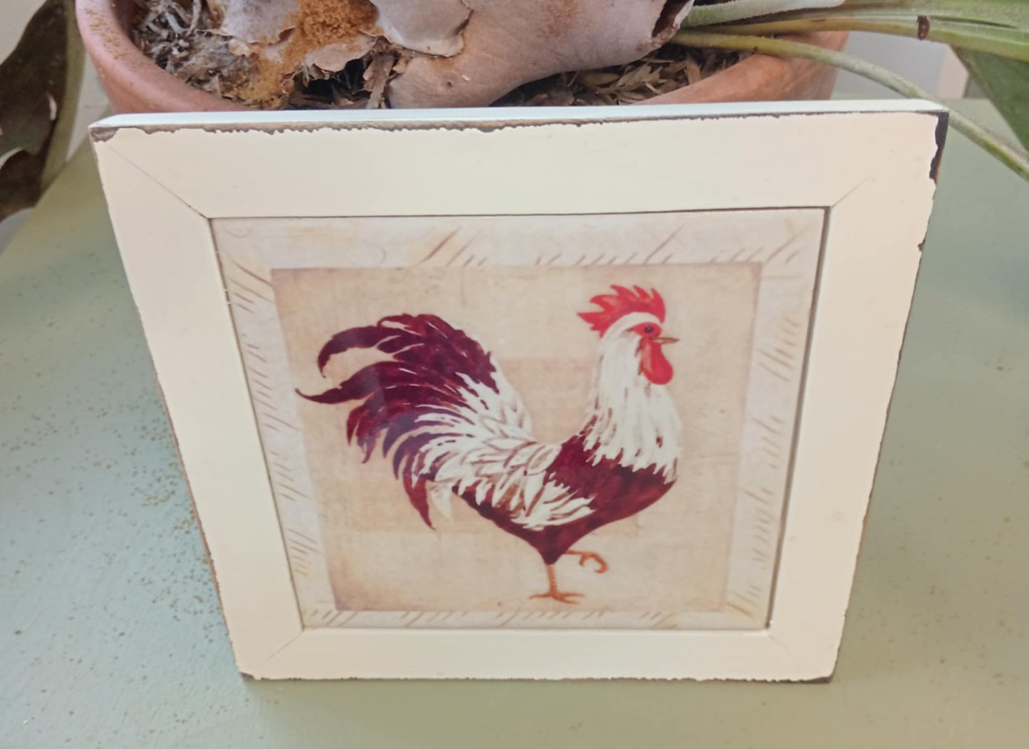 Vintage tile - Coq