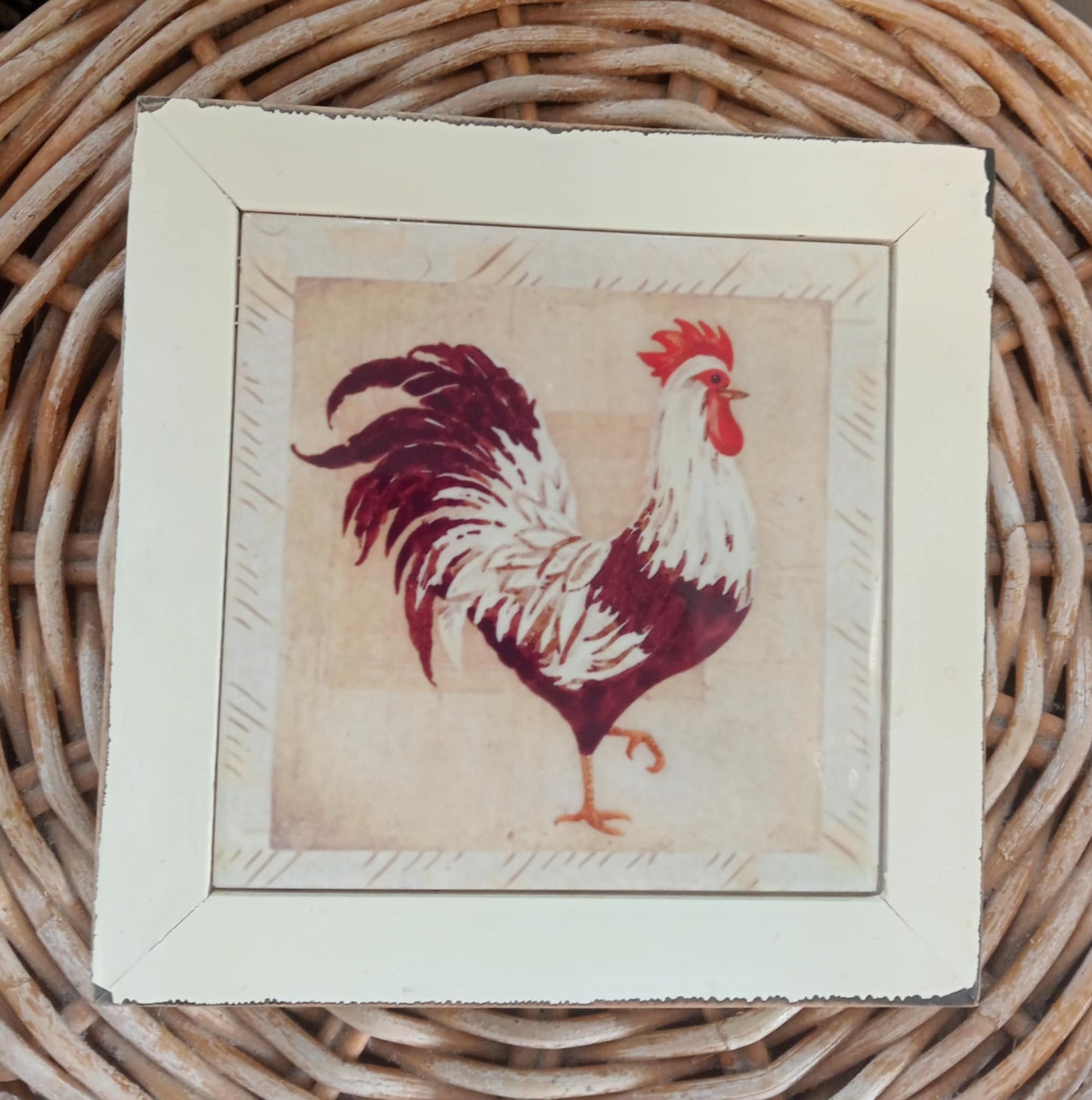 Vintage tile - Coq