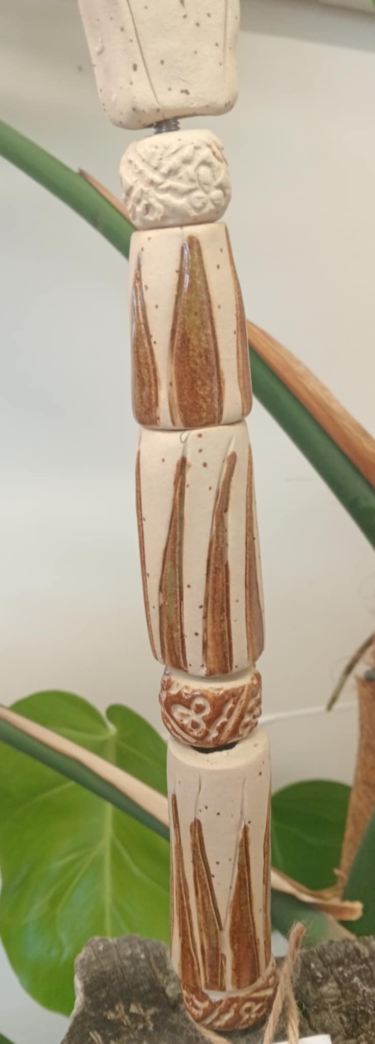 Aged Totara 'Toe-toe' Garden Totem- Paula Saunders