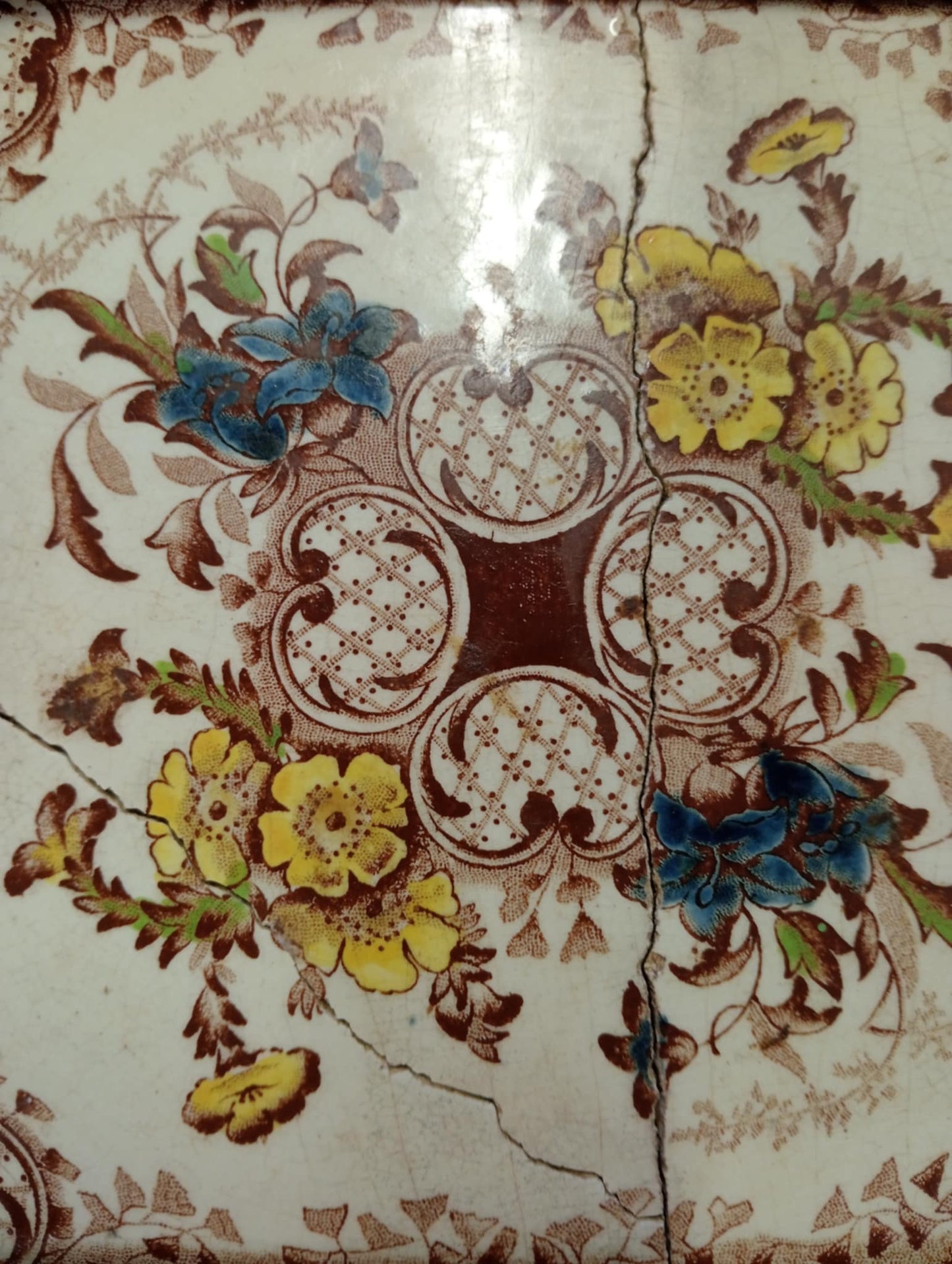 Vintage tile - beauté fissurée
