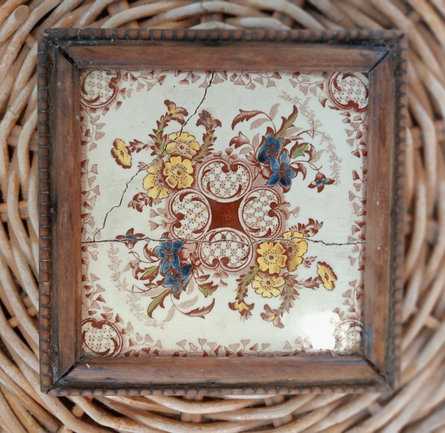 Vintage tile - beauté fissurée