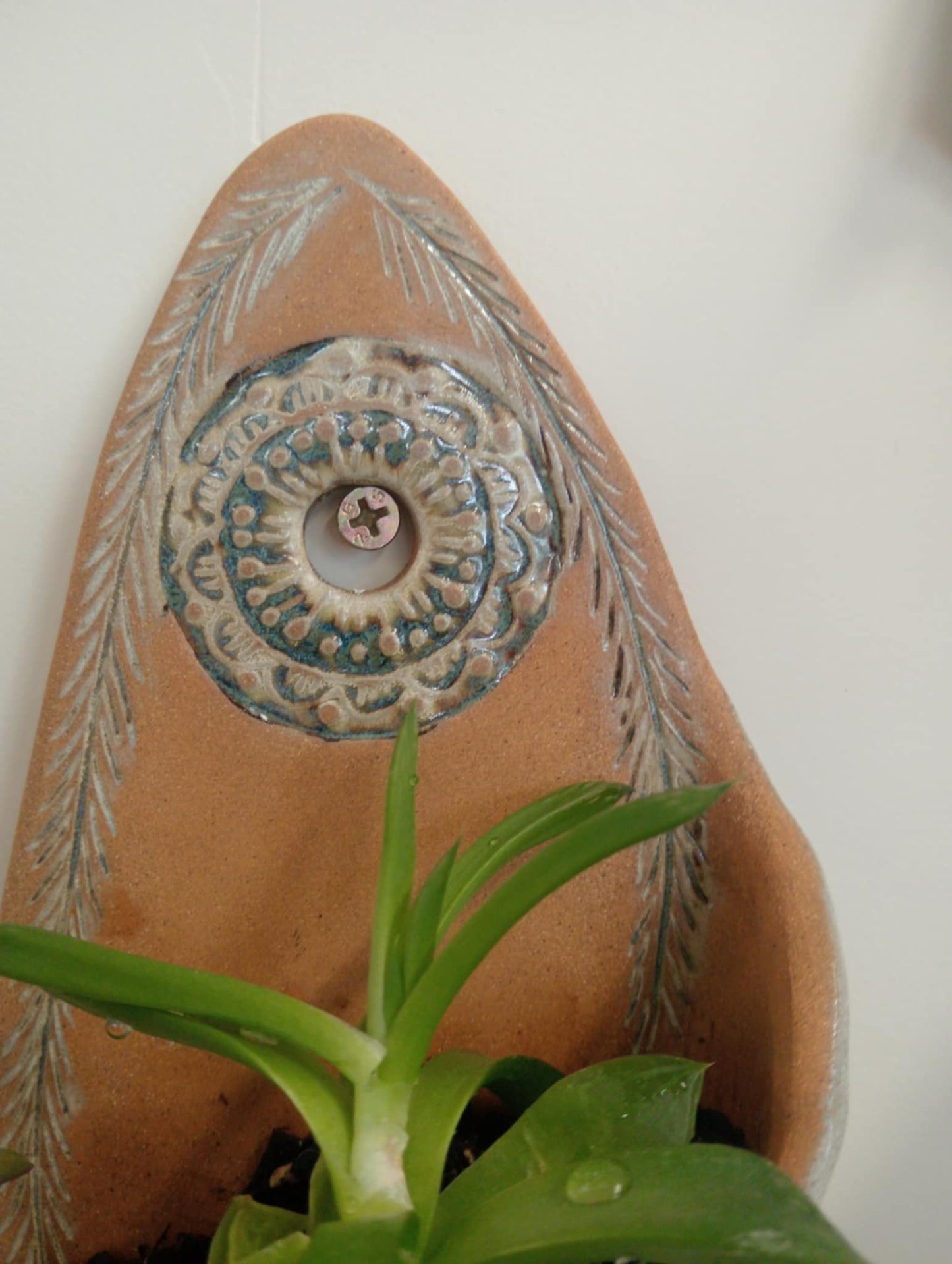 Ceramic wall hung Planter/Vase - Paula Saunders