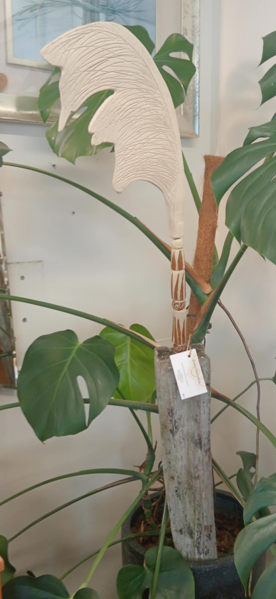 Aged Totara 'Toe-toe' Garden Totem- Paula Saunders