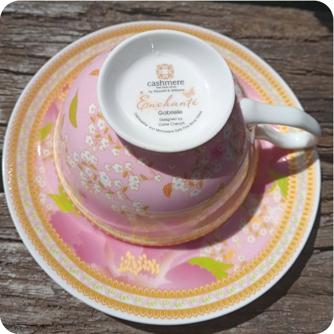 Ms Smith Style Hunter Gabrielle Maxwell Williams Cashmere Enchante Cup and Saucer Gift Set