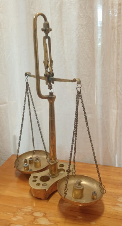 "Rare" Antique Trebuchet Precision Scales