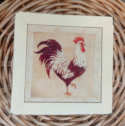 Vintage tile - Coq