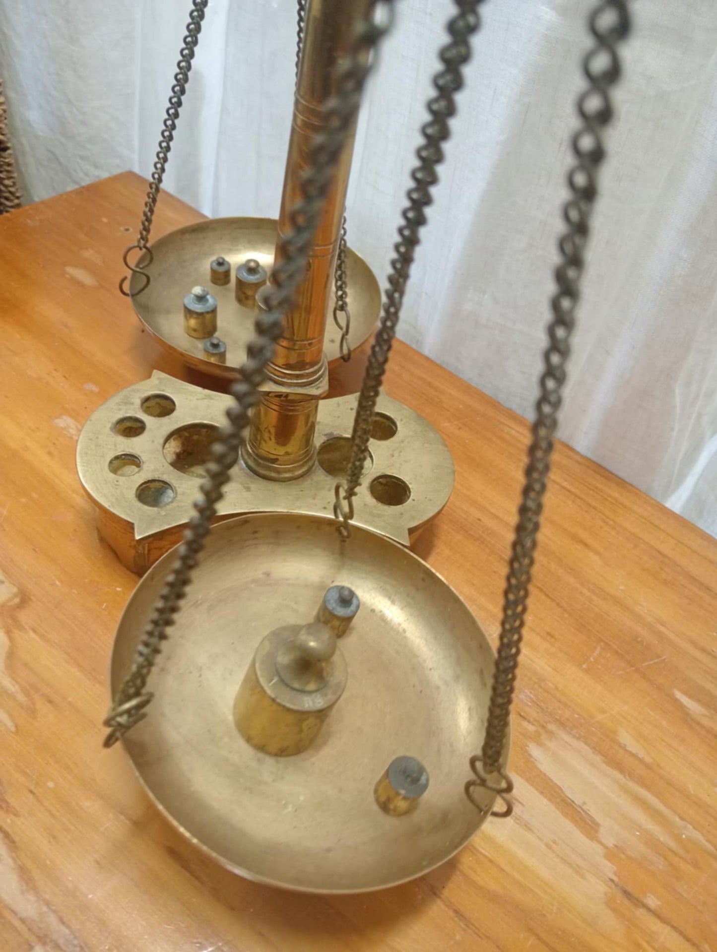 "Rare" Antique Trebuchet Precision Scales