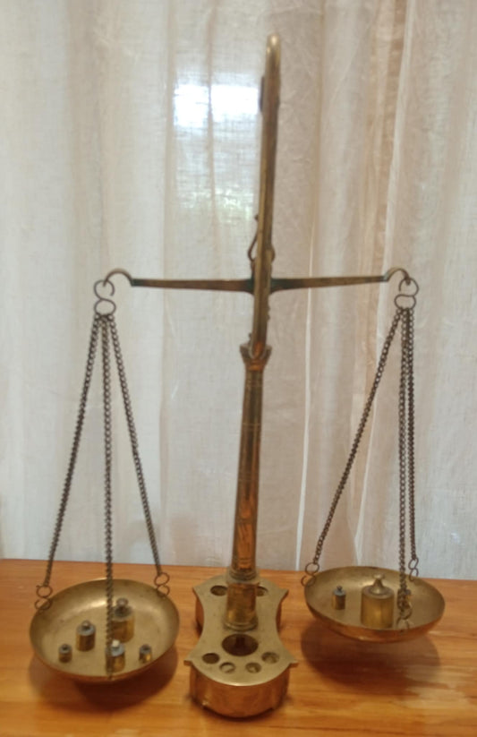 "Rare" Antique Trebuchet Precision Scales