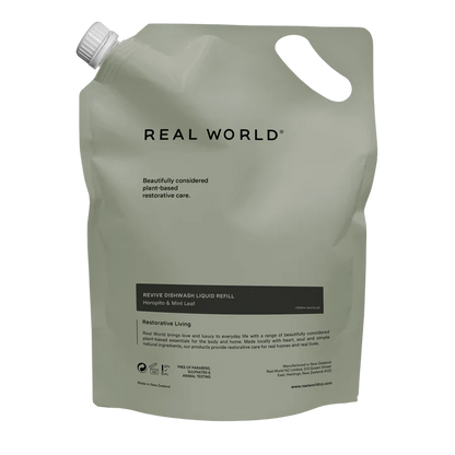 Revive Dishwash Liquid Horopito & Mint Leaf Refill Pouch Size: 2500ml