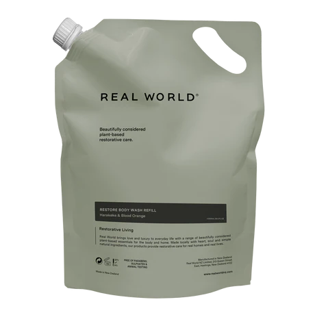 Restore Body Wash Harakeke & Blood Orange Refill Pouch 2500ml